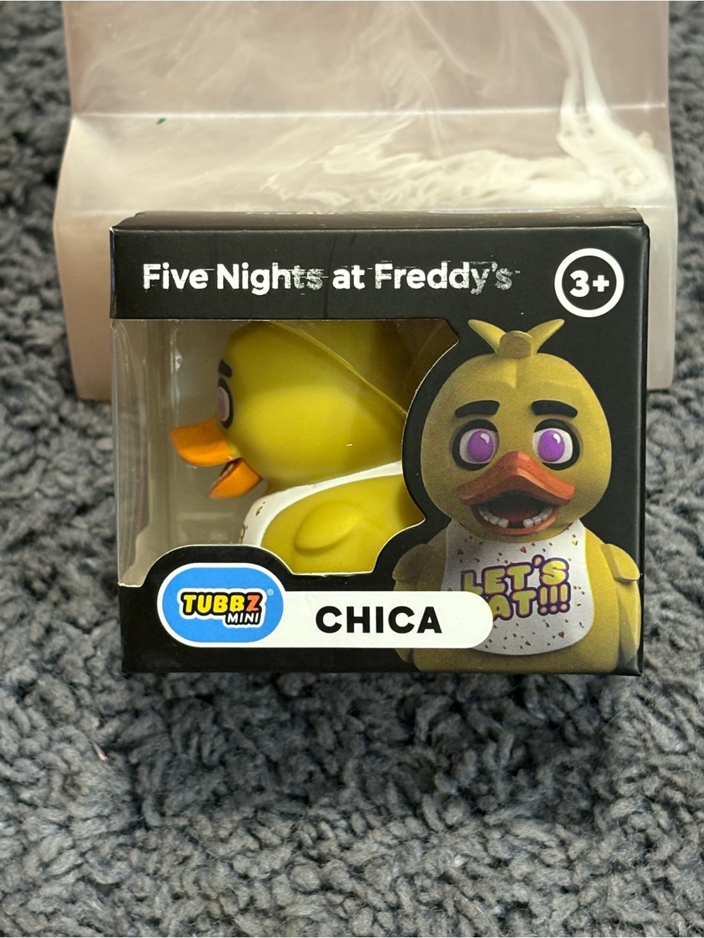 NWT Five Nights At Freddy’s Tubbz Mini Duck, Character: Chica